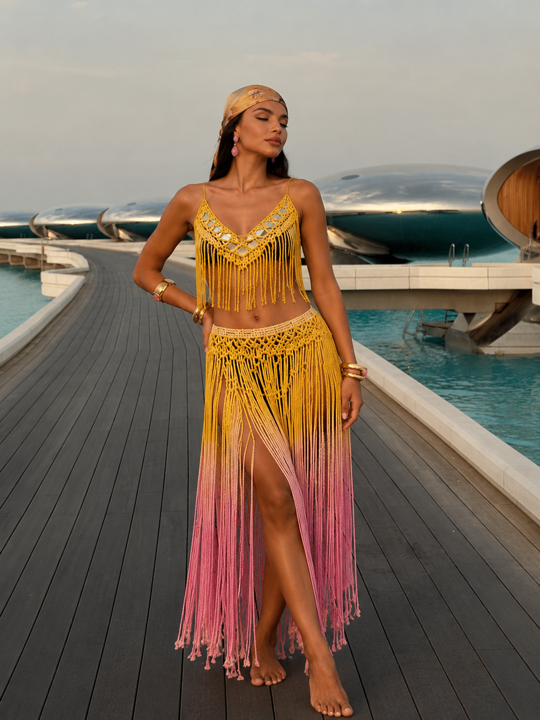 Sun-Kissed Macrame set
