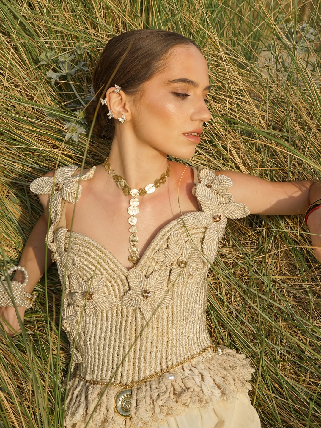 “Golden Hour” corset Top