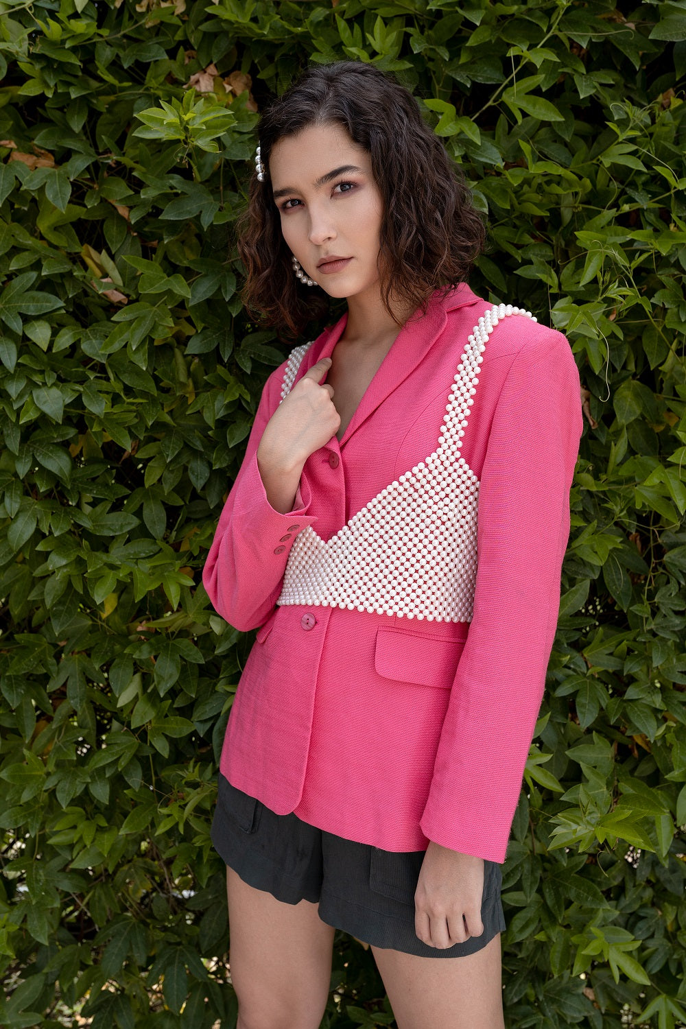 PERLE Pearl White Bralette