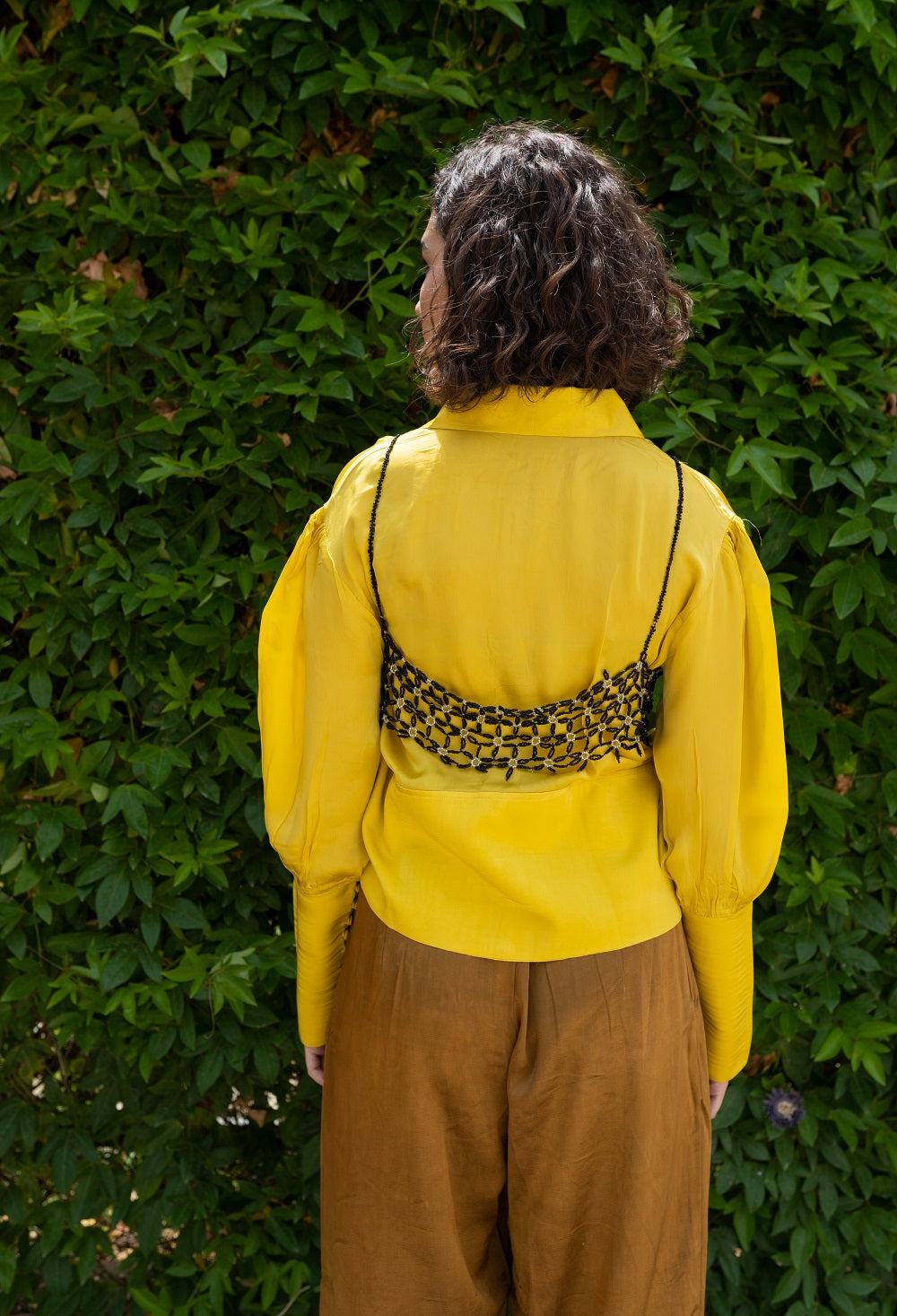 FLEUR Turmeric Buttoned Up Shirt