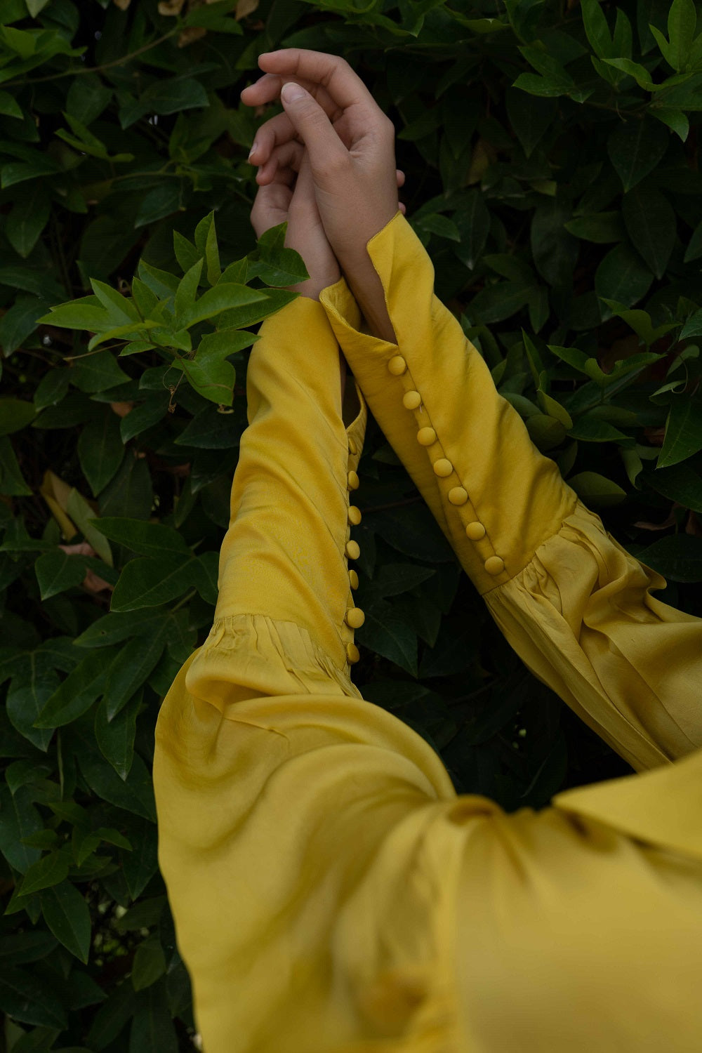 FLEUR Turmeric Buttoned Up Shirt
