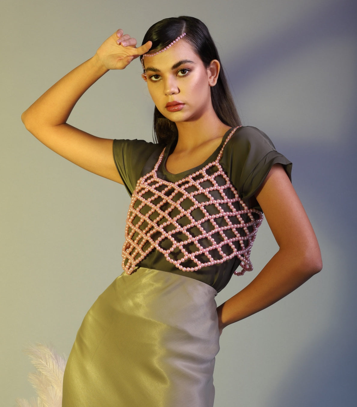 Rouge Pearl Bralette