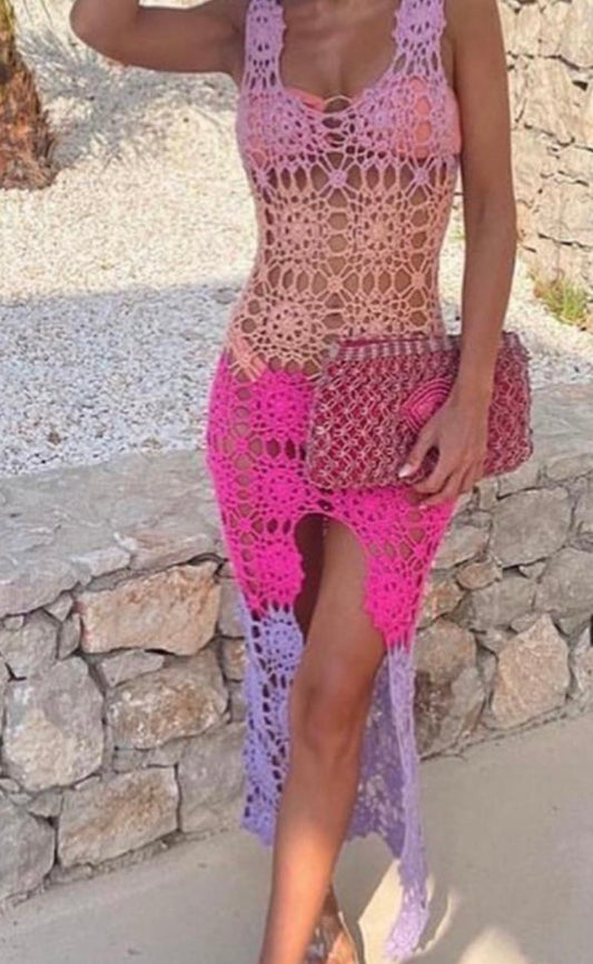 Cosmic Crochet Dress