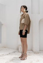 Load image into Gallery viewer, ALICE Tan Buttoned up Shirt
