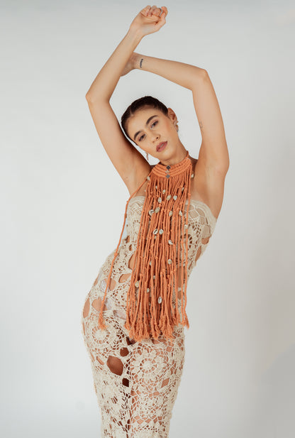 Rombo Macramé Neckpiece
